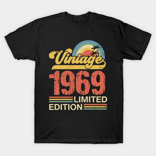 Retro vintage 1969 limited edition T-Shirt by Crafty Pirate 